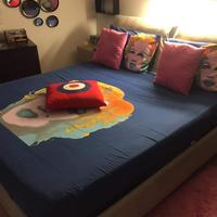 Letto matrimoniale Flou modello Nathalie 180x210