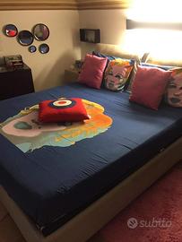 Letto matrimoniale Flou modello Nathalie 180x210