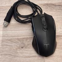 Mouse gaming usb rgb con tasti extra