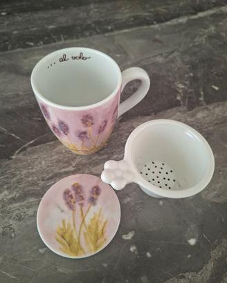 Tazza con filtro per tè - Thun