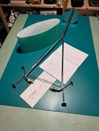 Lampada vintage Leucos vittoria s  cristallo verde