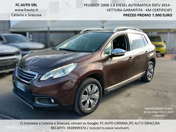 Peugeot 2008 1.6 DIESEL 92CV 2014 AUTOMATICA