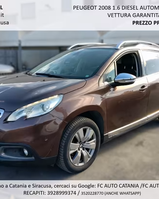 Peugeot 2008 1.6 DIESEL 92CV 2014 AUTOMATICA