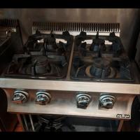 CUCINA 4 fuochi gas MBM