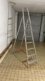 Scala in alluminio leggera e resistenza