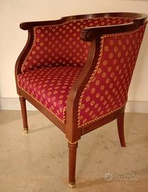 Art Decò_Poltroncina a pozzetto