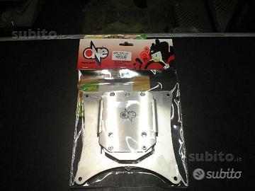 Porta targa estraibile click clack enduro cross