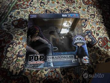 ONE PIECE - Corazon & Law Limited Edition 1/8 Pvc