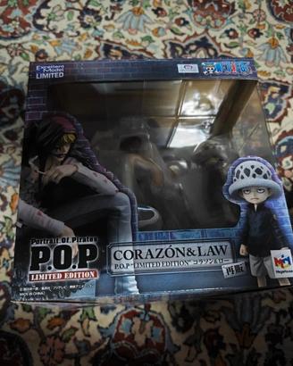ONE PIECE - Corazon & Law Limited Edition 1/8 Pvc