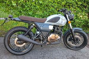 SCRAMBLER F.B. MONDIAL SPARTAN 125cc GRIGIA