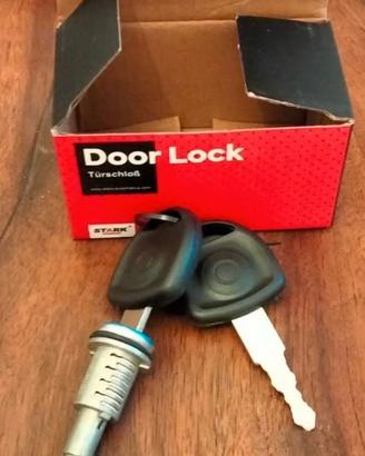 Cilindro serratura PORTIERA - NUOVO - OPEL