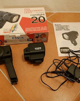 faretto per videocamera Kaiser Camlight 20