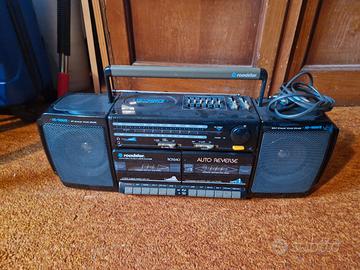 radio HI wave auto reverse cassette player 