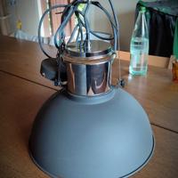 Lampadario stile industriale 