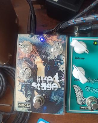 pedalino riverbero chitarra 