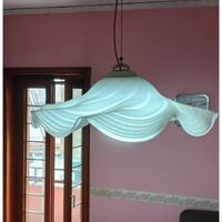 Lampadario in vetro di murano
