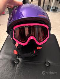 ALPINA GRAP 2.0 JR, Casco da Sci Girls + Maschera