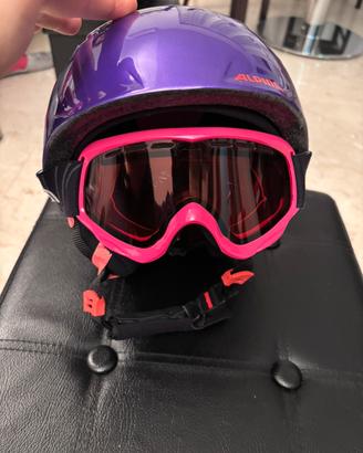 ALPINA GRAP 2.0 JR, Casco da Sci Girls + Maschera