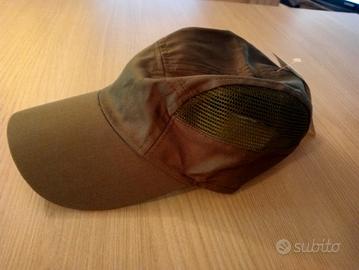 cappellino verde militare traspirante 
