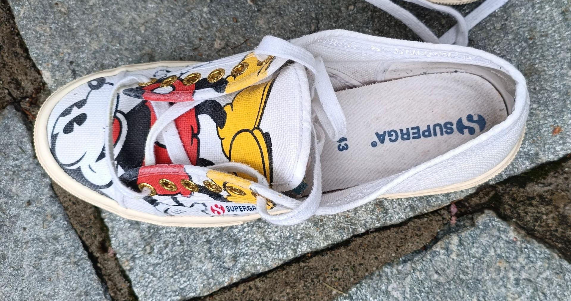 Sneakers Superga Disney Topolino e Minnie Abbigliamento e