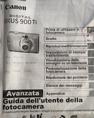 CANON ixus 900 TI 
