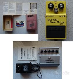 Pedalini chitarra basso Rampage Overdrive Dod BOSS