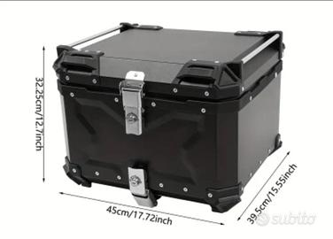 Bauletto 55l alluminio 