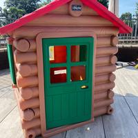 Casetta country giardino bambini