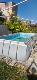 Piscina da giardino usata