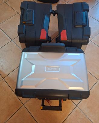 bauletto + valigie bmw 1250 gs