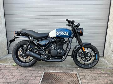 Royal Enfield HNTR 350 Rebel Blue PROMO