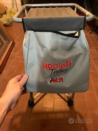 Carrellino trolley per vaporella Polti