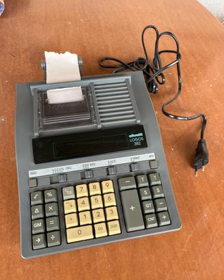Calcolatrice Olivetti LOGOS 382 con Stampante