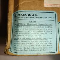 Piaggio Ciao, mozzo posteriore, senza variatore