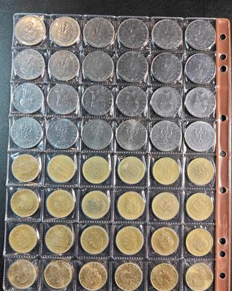 48 Monete Commemorative 100 e 200 Lire Italiane