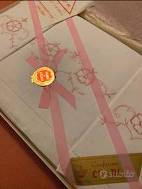 Set lenzuola matrimoniale