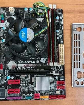 Intel Celeron G530 + Biostar H61MGC + 2x4 GB DDR3