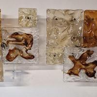 coppia aplique patcwork toni zuccheri per venini