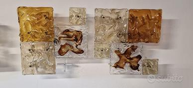 coppia aplique patcwork toni zuccheri per venini