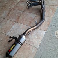 scarico completo akrapovic bmw s 1000 rr 