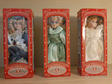 Stock bambole porcellana