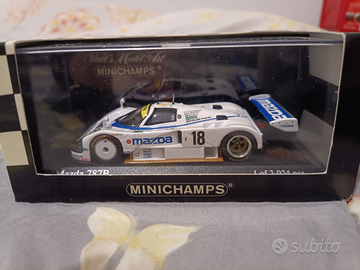 Modellino Mazda 787b le mans 1991 1/43