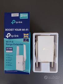 TP-Link RE605X Ripetitore Mesh WiFi 6 AX1800Mbps