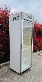 Frigo vetrina BECK’S colonna Led bibite feste casa