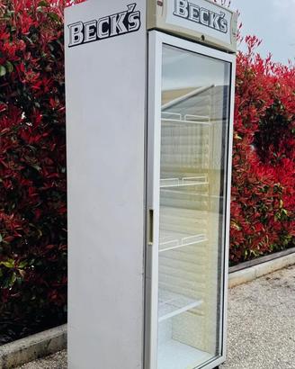 Frigo vetrina BECK’S colonna Led bibite feste casa