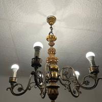 Lampadario antico stile candelabro