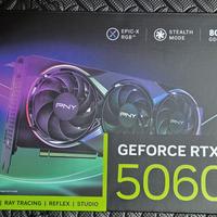 PNY GEFORCE RTX™ 5060 Ti 8GB ARGB Tripla Ventola