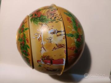 Palla albero di Natale metallo 