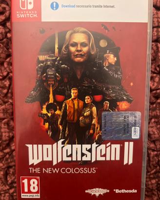 Wolfenstein 2 Switch Nintendo videogioco