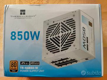 PSU 850W ATX 3.1 PCI-E 5.1 WHITE